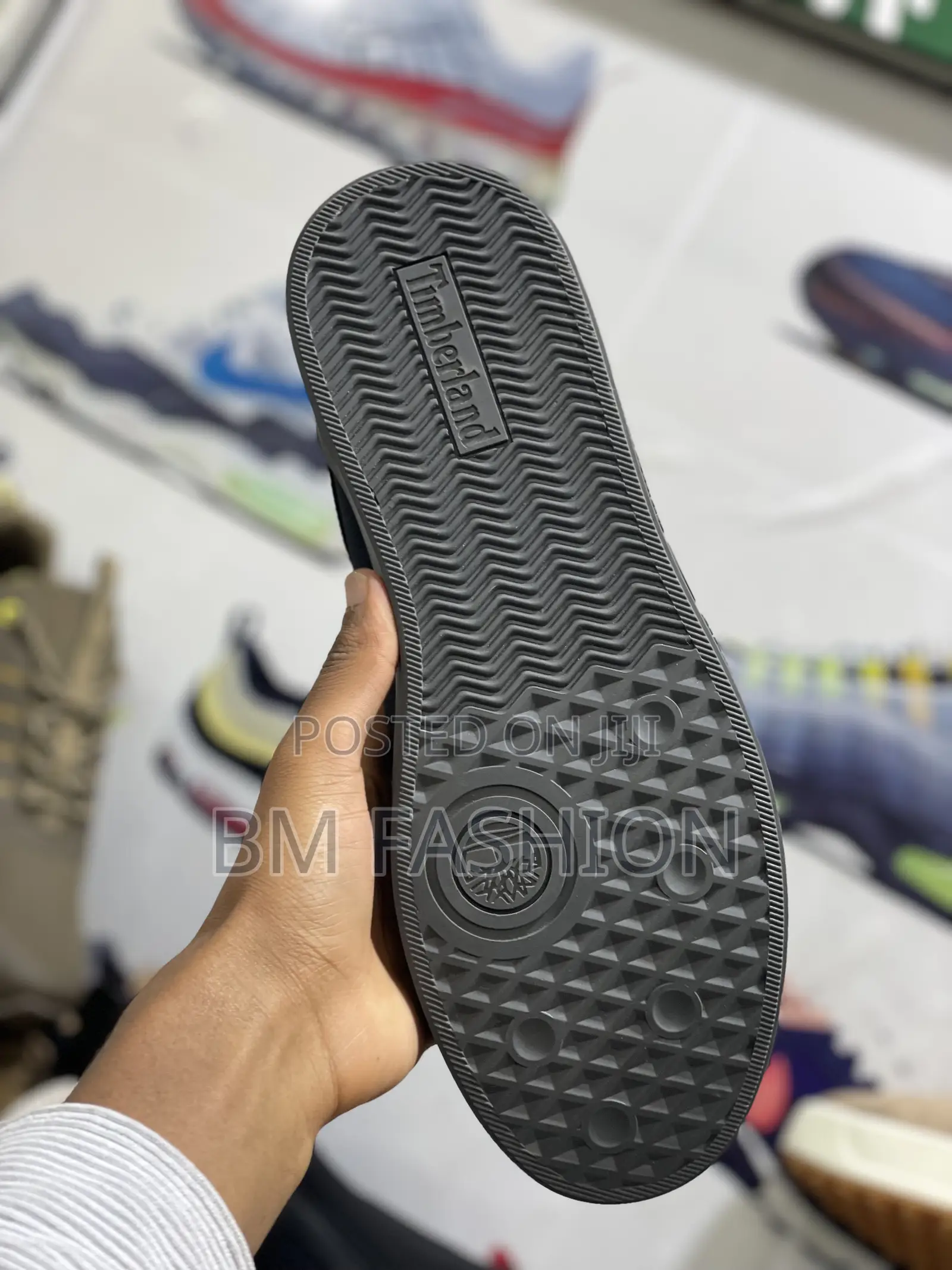 Elegant Timberland Flats Men Quality Black Banned Color