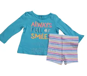 Photo - 2pcs Shorts With Long Sleeve T-shirts For Baby
