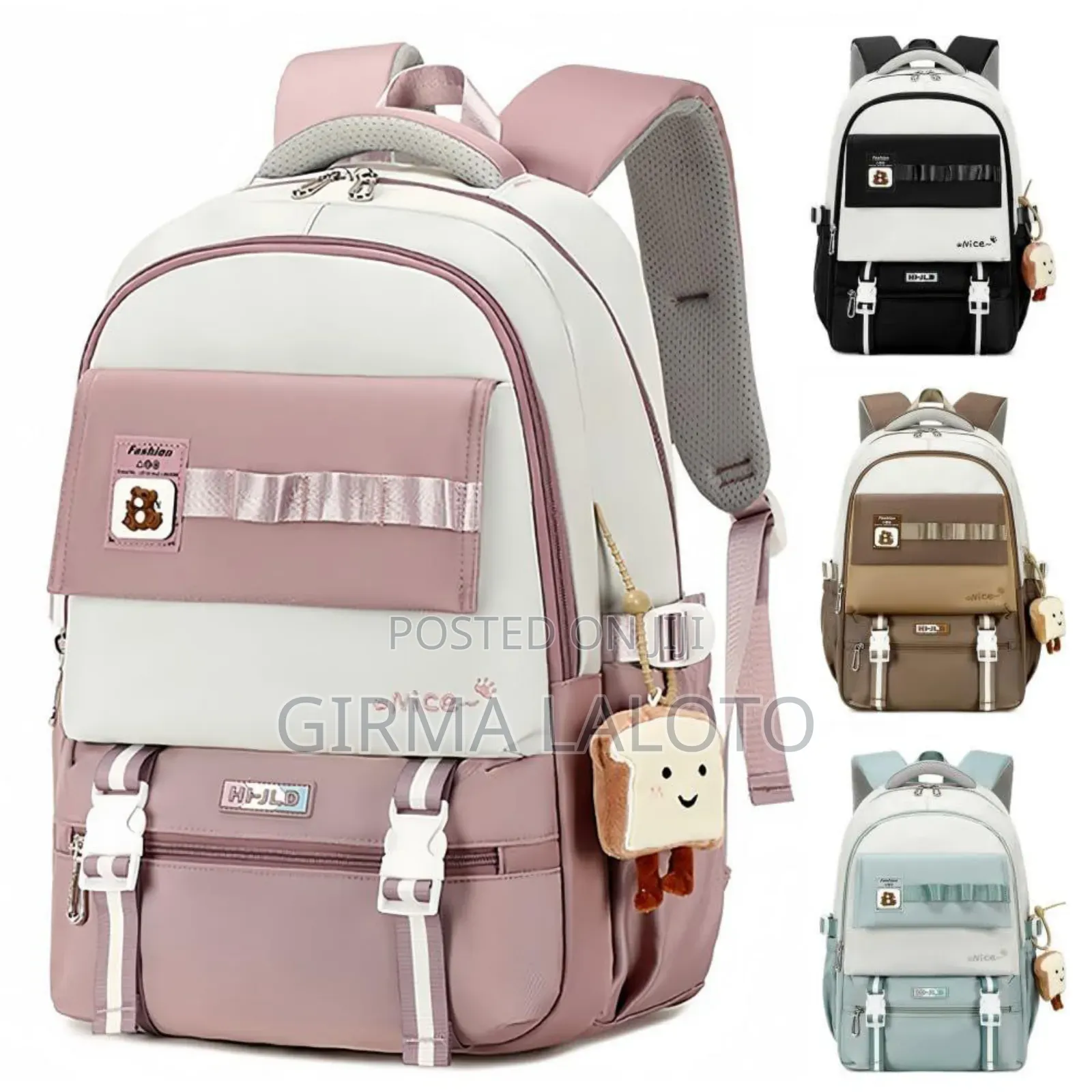 Kids School Bags 
በተለያየ ዲዛይን የቀረበ
High Quality 
በተለያየ የቀለም አማራጭ,