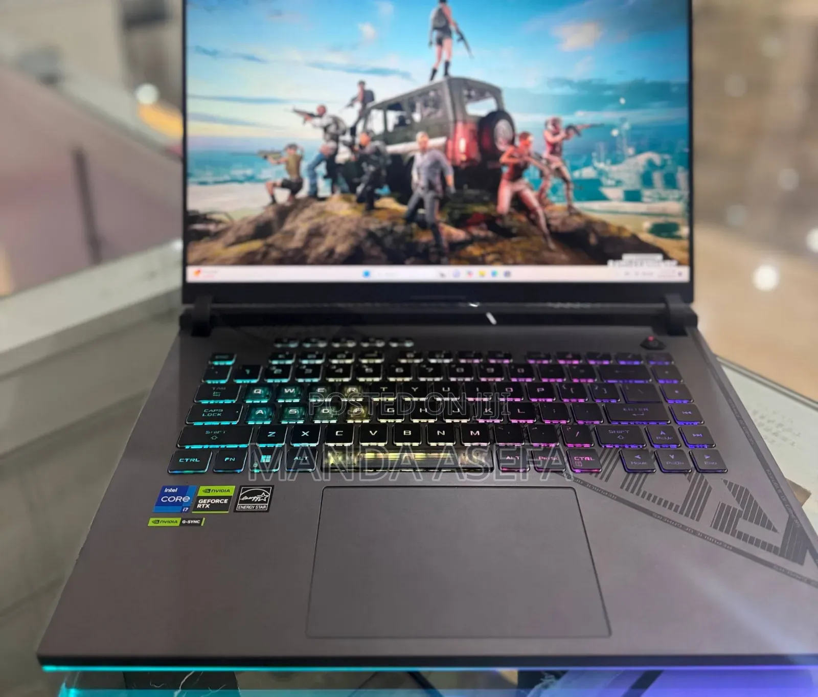 New Laptop Asus ROG Strix G16 G614 16GB AMD Ryzen 7 SSD 1T