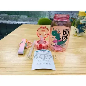 Mids Water Bottle With Straw and Strap