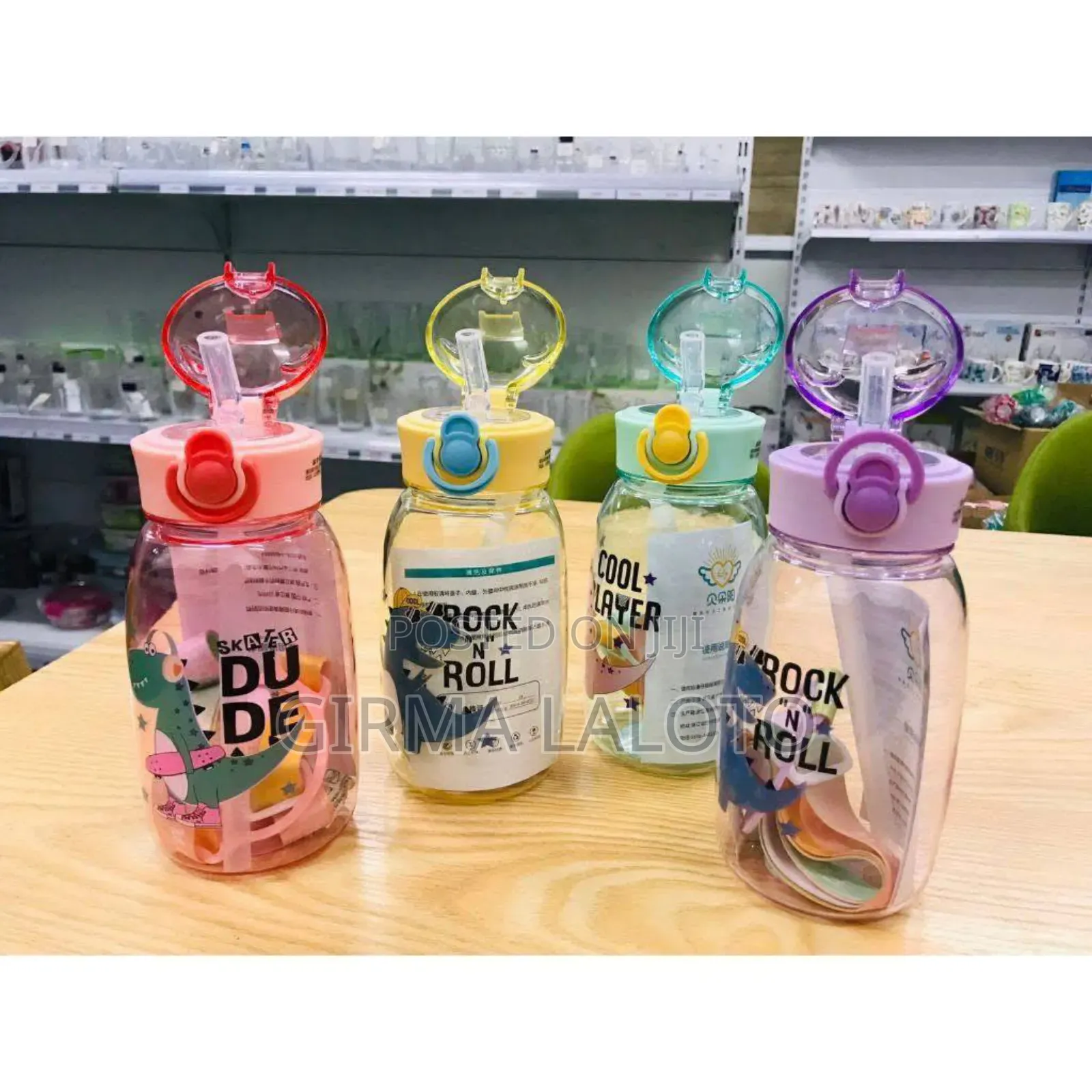 Mids Water Bottle With Straw and Strap