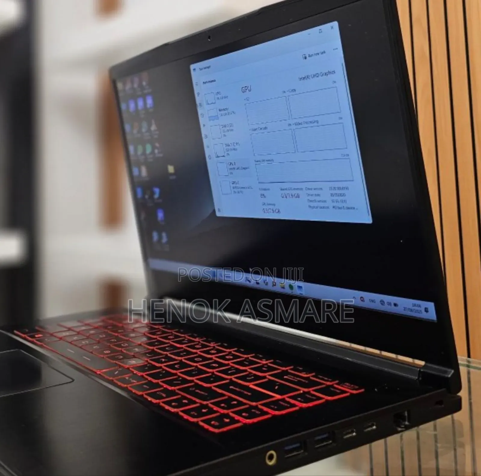 New Laptop MSI GF63 16GB Intel Core I7 SSD 1T