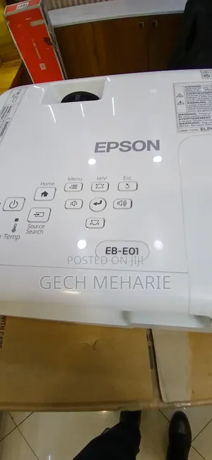 Epson Projector Brand New With Cartoon Model Name: Eb-E01 Hardw