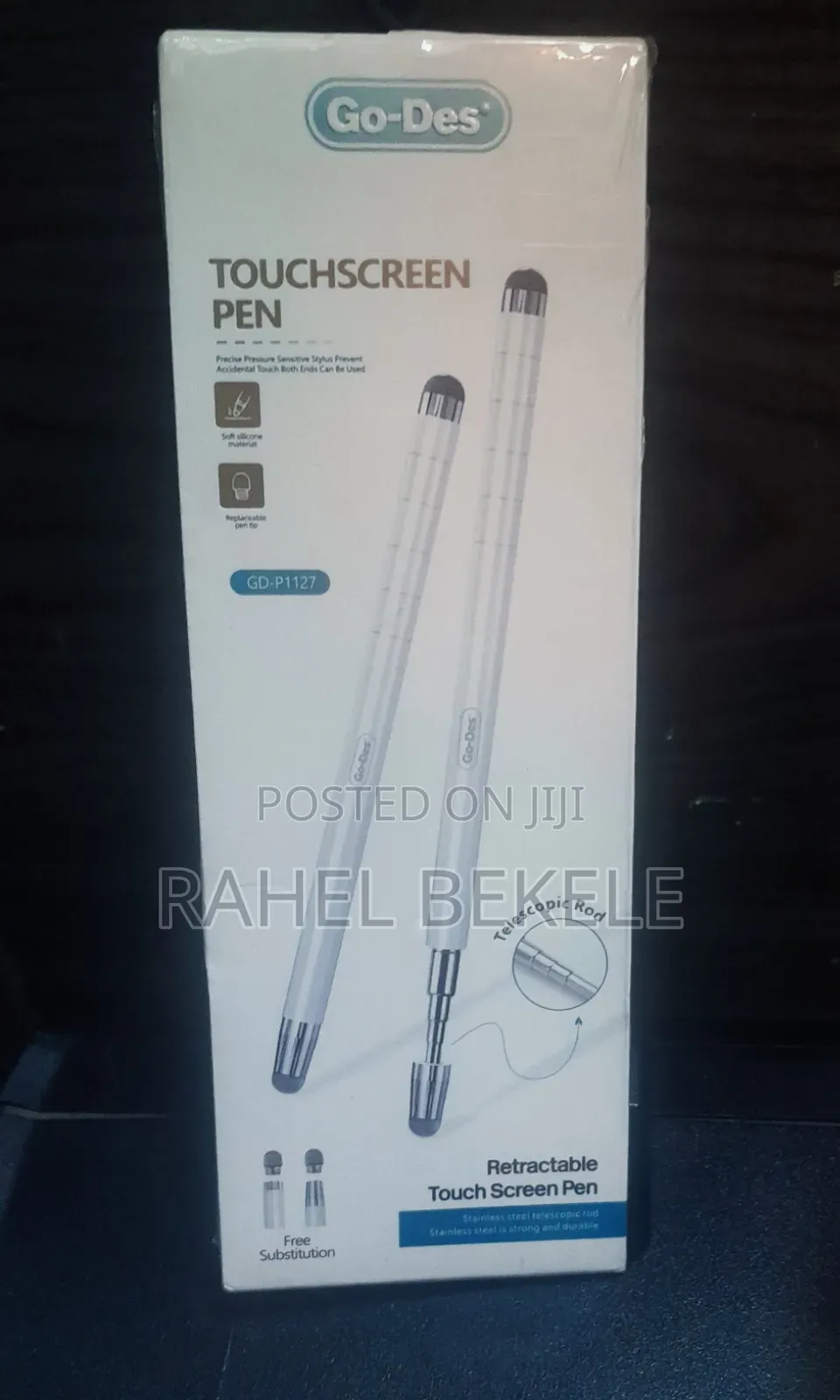 Go-Des Retractable Touch Screen Pen