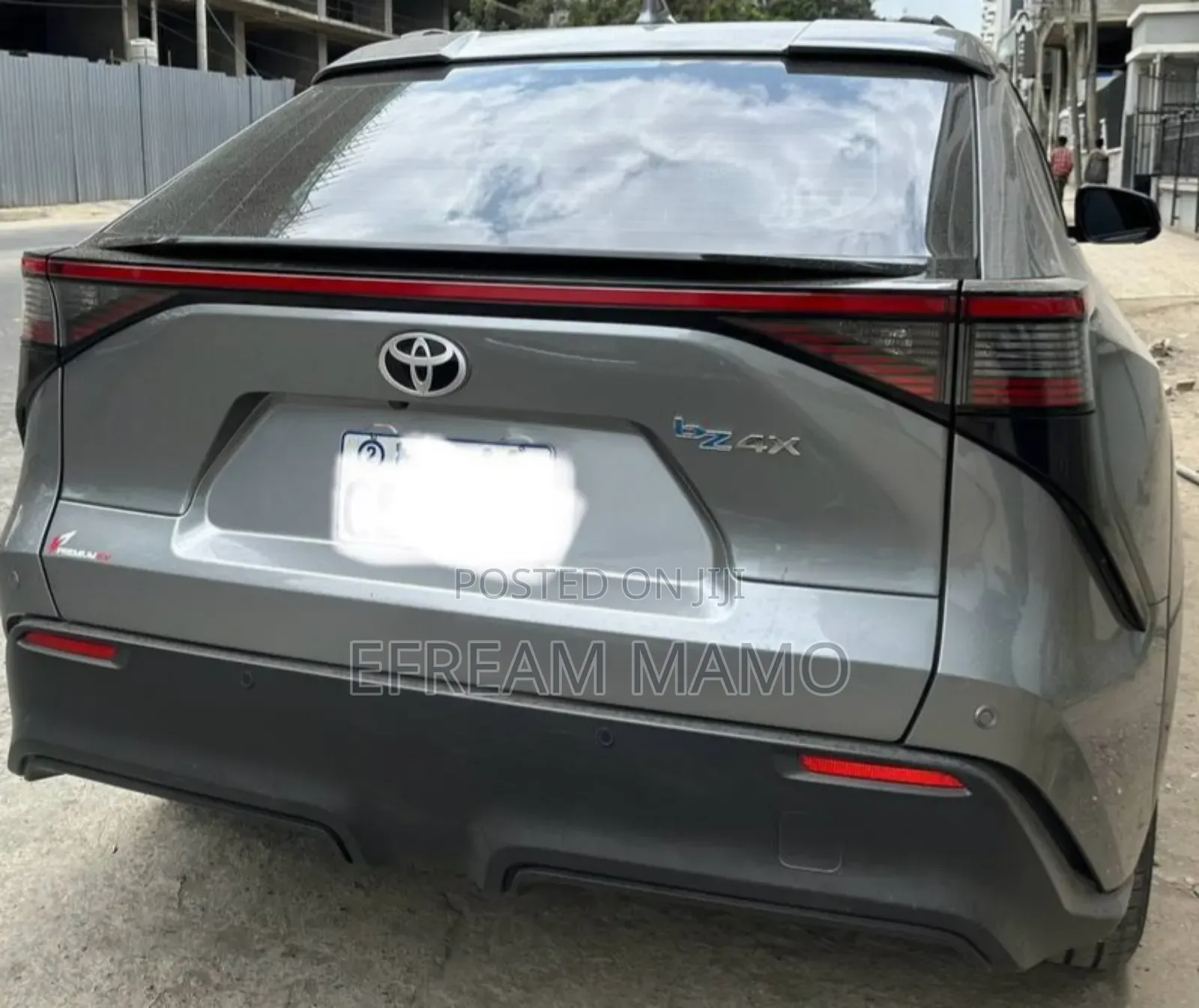 Toyota bZ4X 2022 Gray