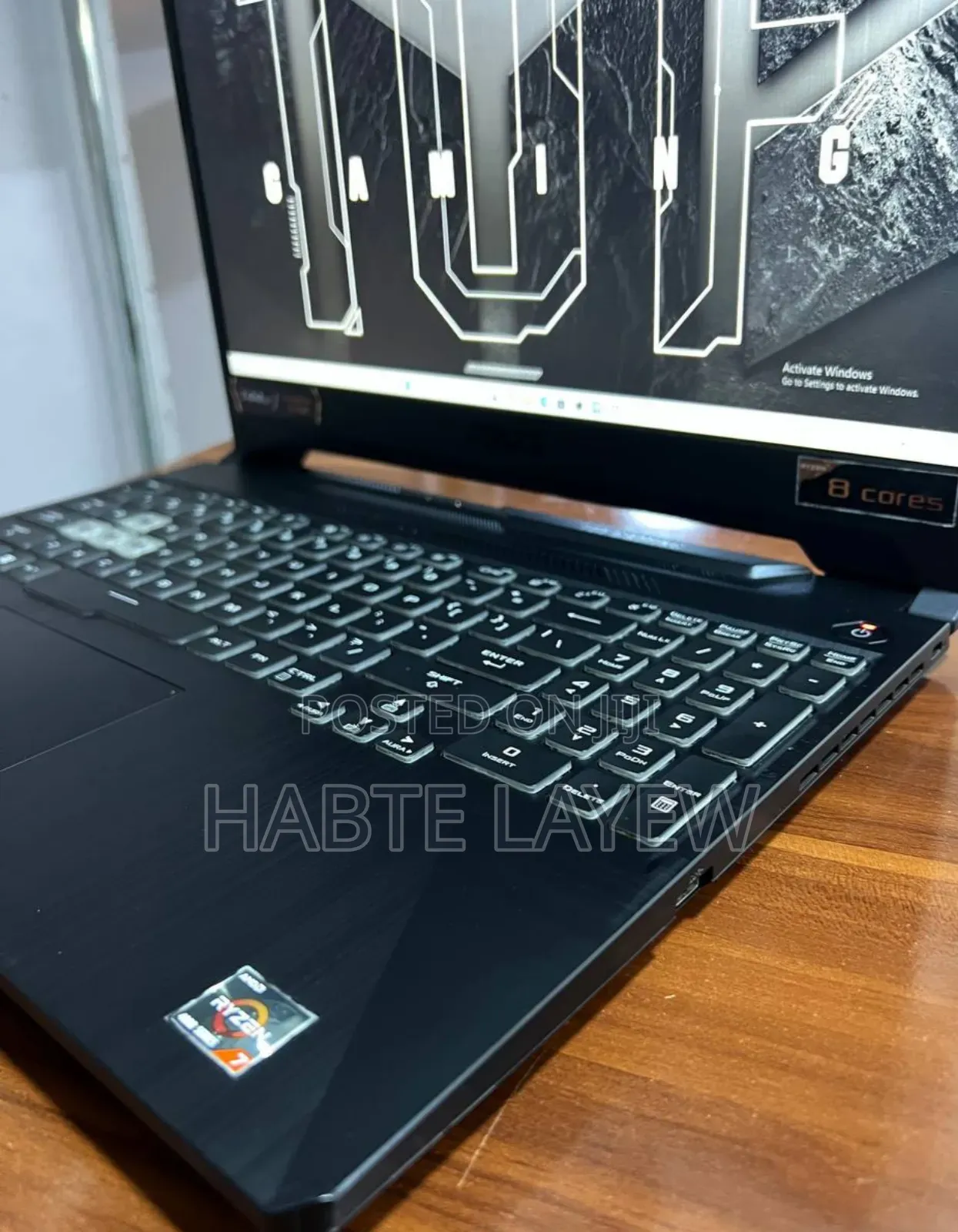 New Laptop Asus TUF Gaming A15 16GB AMD Ryzen 7 SSD 512GB