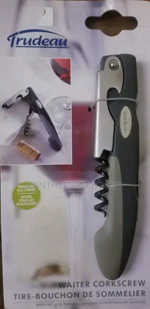 Trudeau Wine Bottle Corkscrew