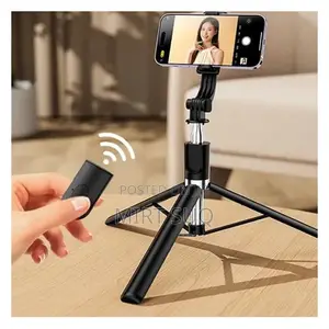1 Meter Long Retractable Selfie Stick Tripod