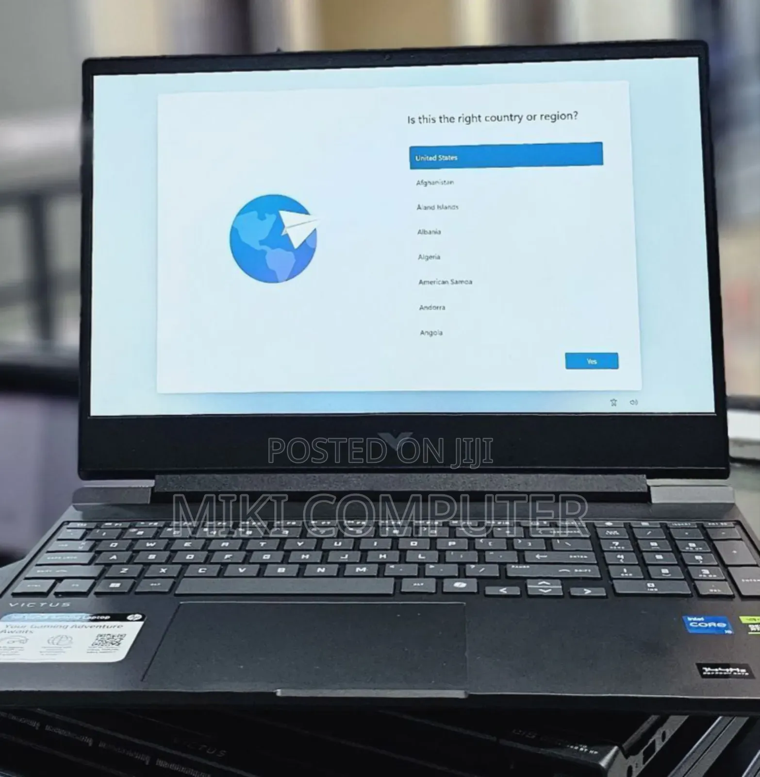 New Laptop HP Victus 16 8GB Intel Core I5 SSD 512GB