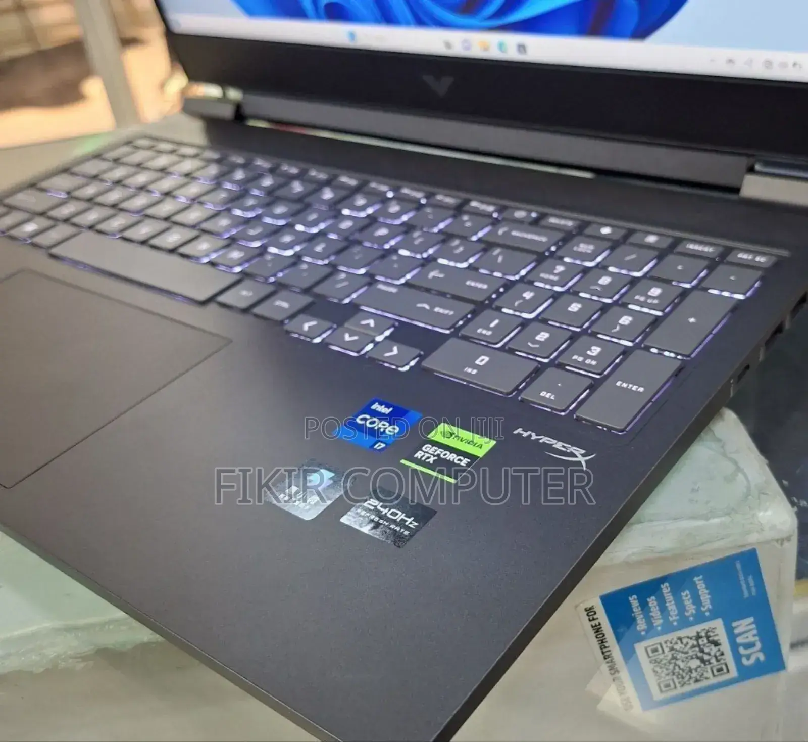 New Laptop HP Victus 16 16GB Intel Core I7 SSD 1T