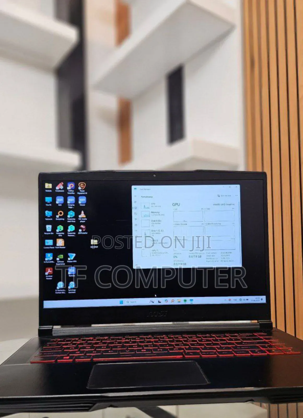 New Laptop MSI GP75 Leopard 16GB Intel Core I7 SSD 1T