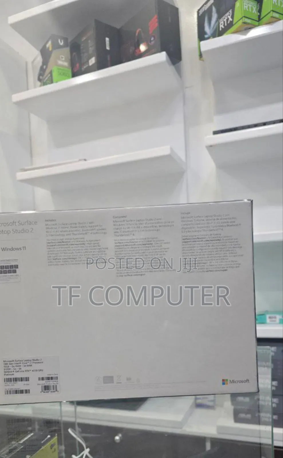 New Microsoft Surface Laptop Studio 2 16GB Intel Core I7 SSD 512GB