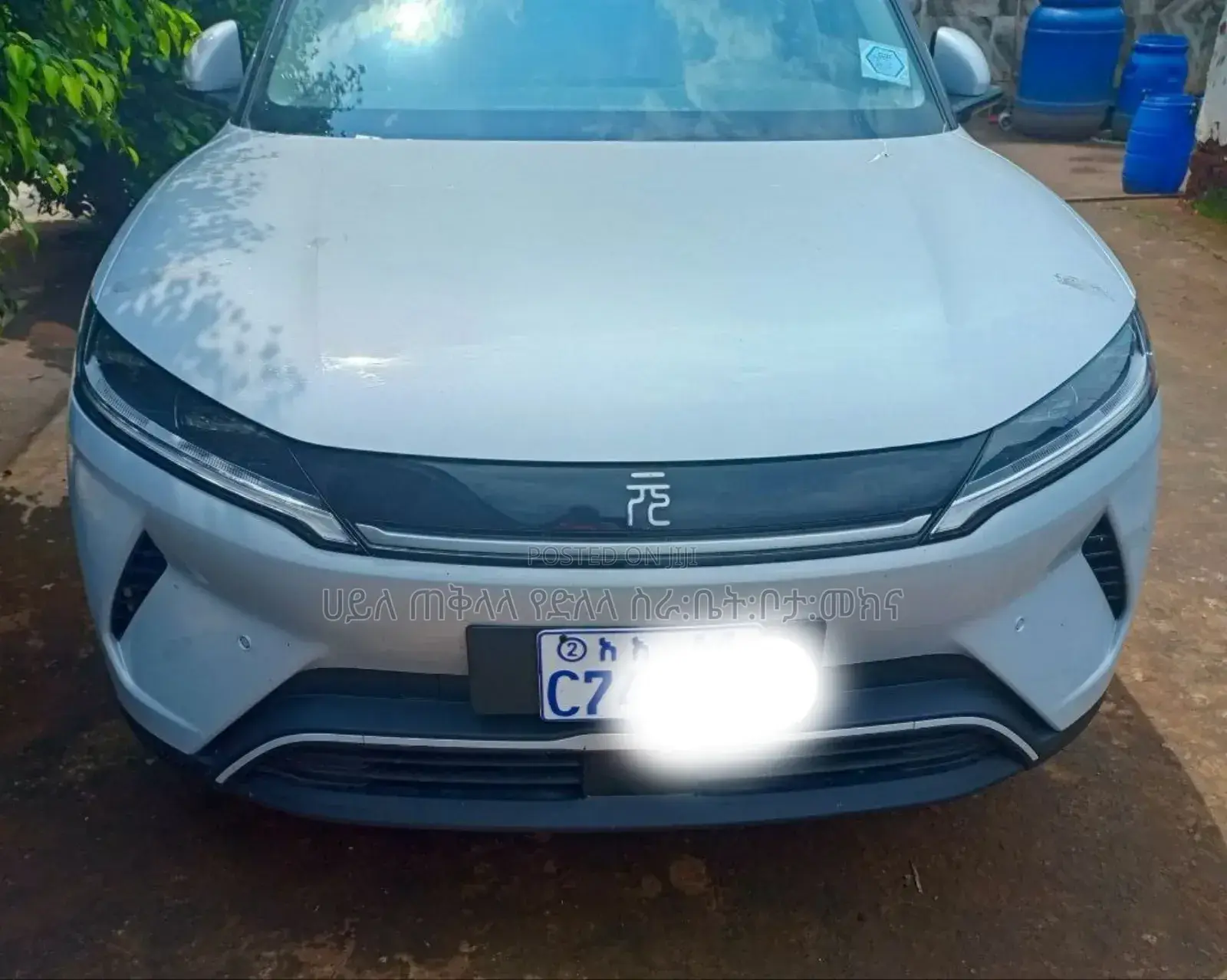 New BYD Yuan Up 2025 Silver