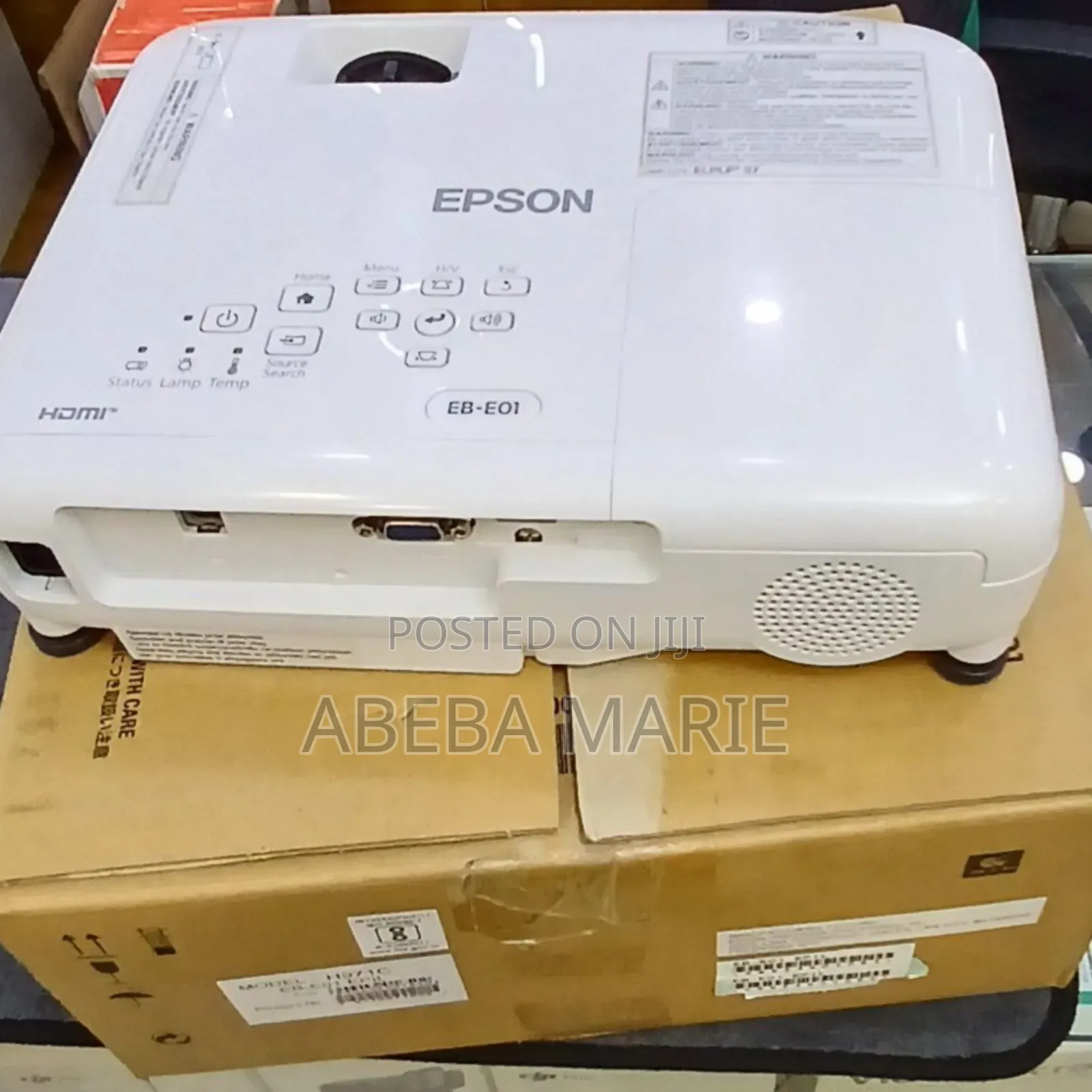 Eb-E01 Brand New Projector With Cartoon