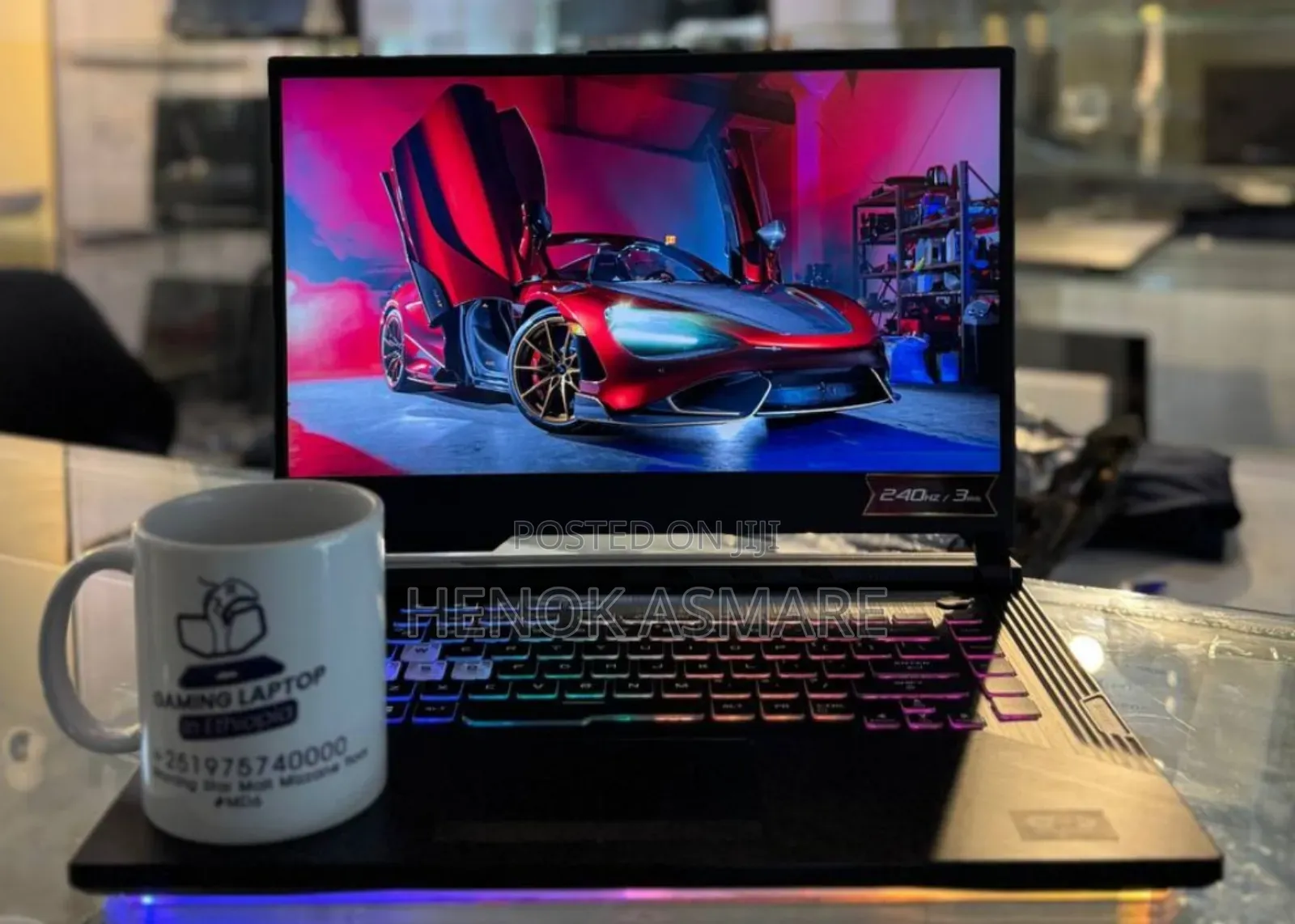 New Laptop Asus ROG Strix G15 16GB Intel Core I7 SSD 512GB