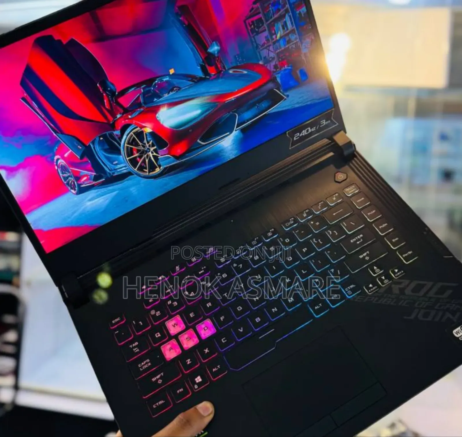 New Laptop Asus ROG Strix G15 16GB Intel Core I7 SSD 512GB