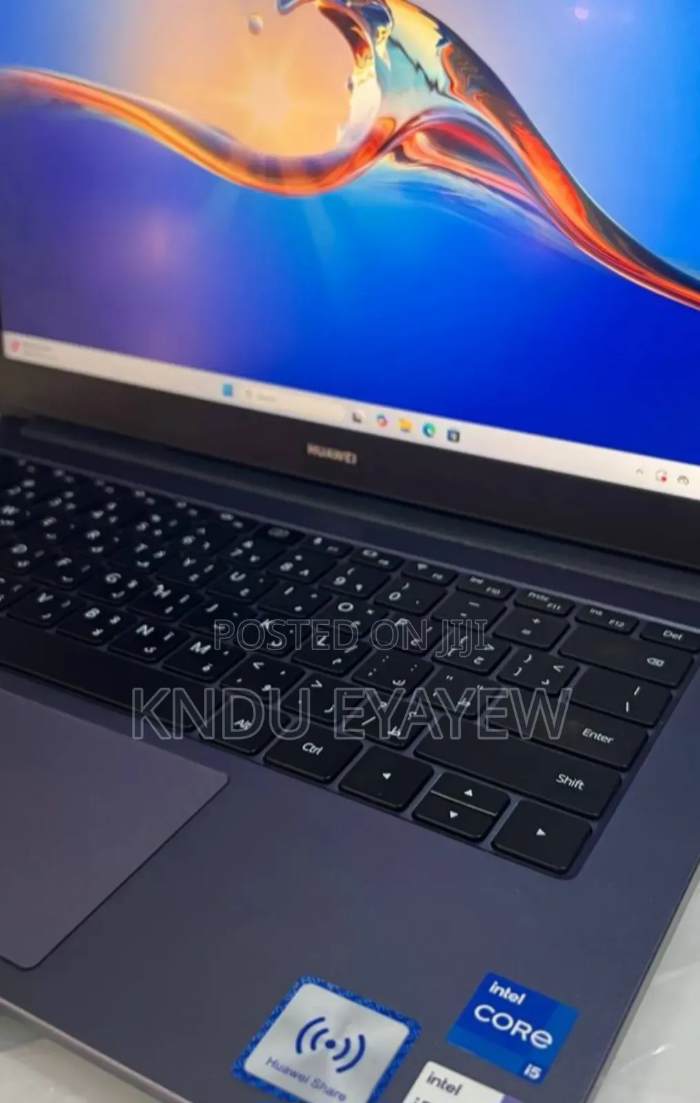 New Laptop Huawei MateBook 13 WRT-W19E 8GB Intel Core I5 SSD 512GB