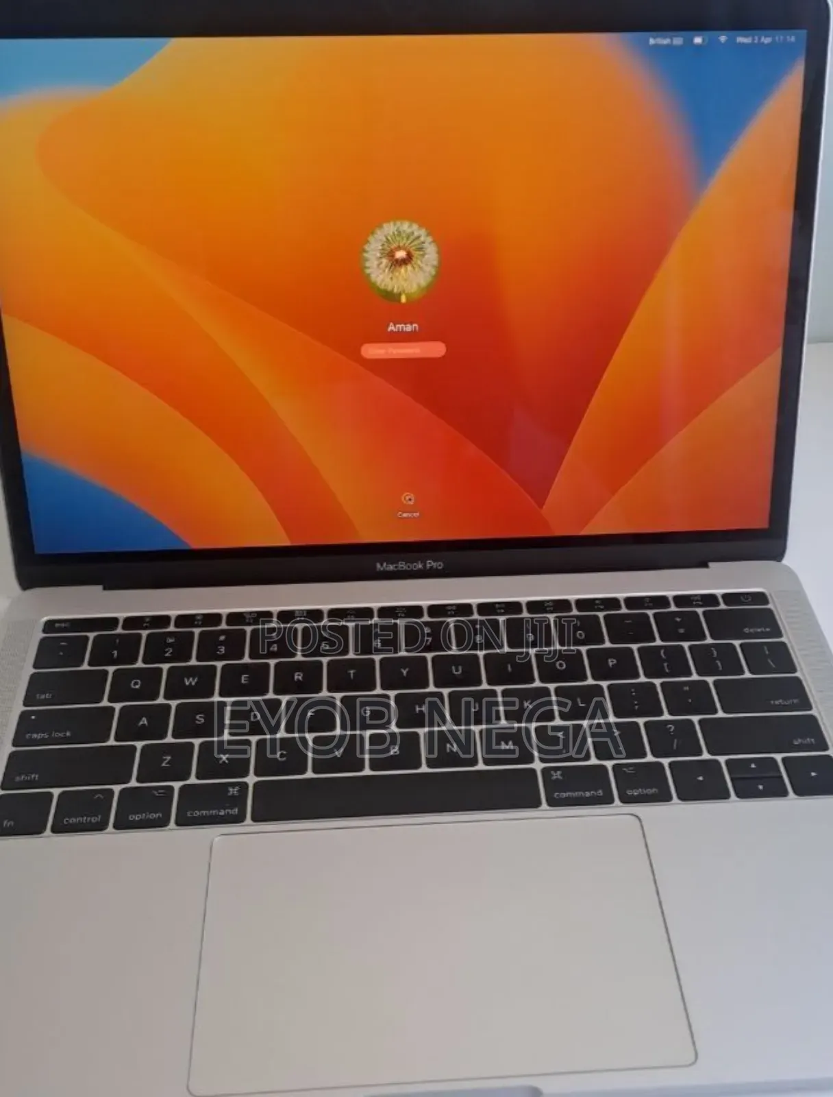 Laptop Apple MacBook Pro 2017 8GB Intel Core I5 SSD 256GB