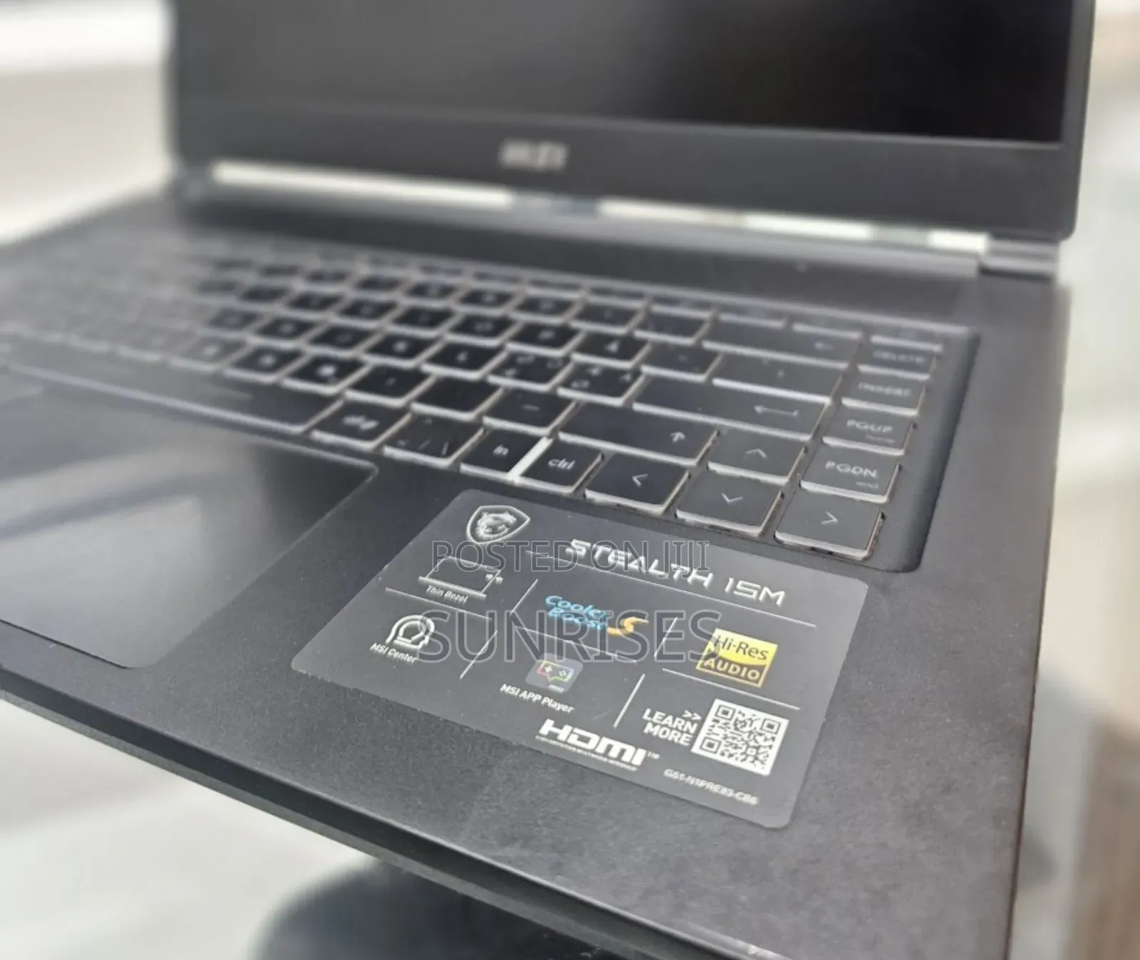 New Laptop MSI Stealth 16 Studio A13VG 16GB Intel Core I7 SSD 1T