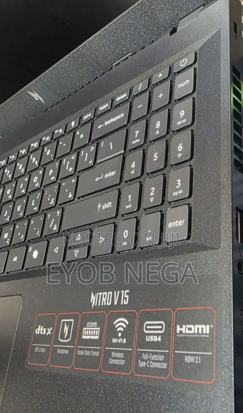 New Laptop Acer Nitro 5 16GB AMD Ryzen 7 SSD 512GB