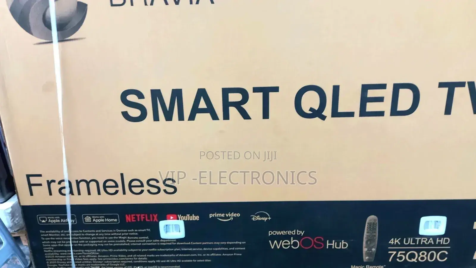 Bravia Tv 65 Inch Smart Ultra Hd Frameless New 2025 New Price