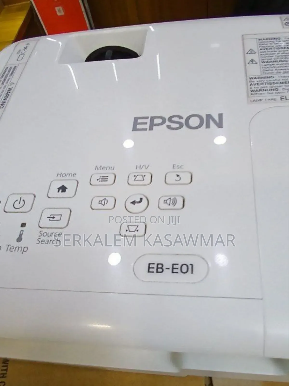 1epson Projector Brand New With Cartoon Model Name: Eb-E01 Ha