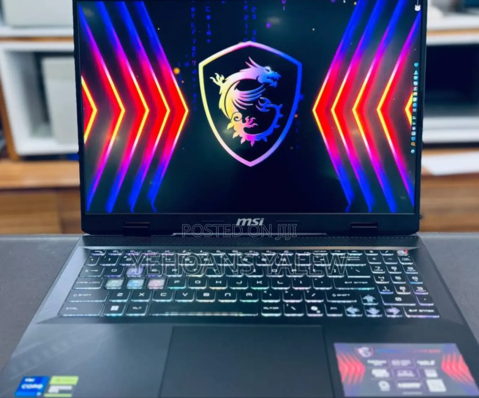 New Laptop MSI GF63 16GB Intel Core I7 SSD 1T