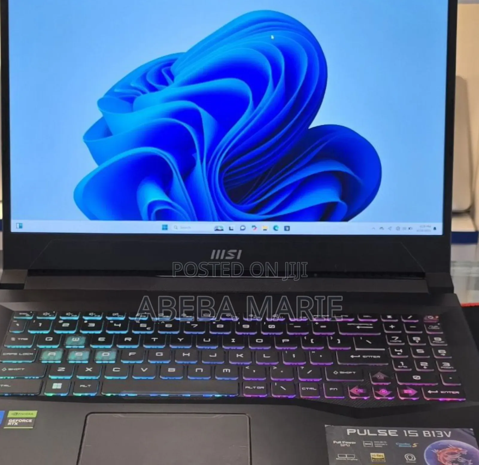 New Laptop MSI Pulse GL76 16GB Intel Core I7 SSD 1T