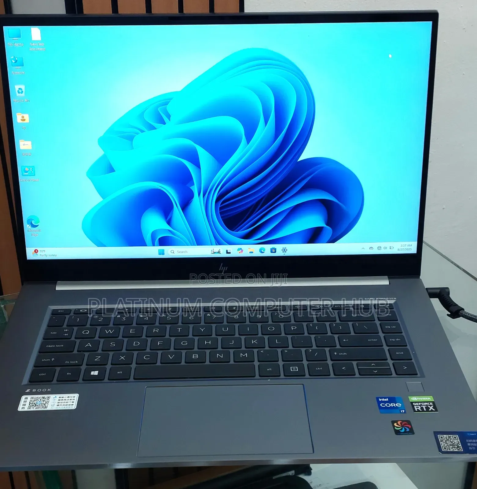 New Laptop HP ZBook Studio 32GB Intel Core I7 SSD 1T