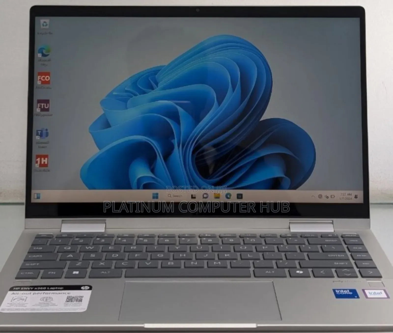 New Laptop HP Envy X360 16GB Intel Core I7 SSD 1T