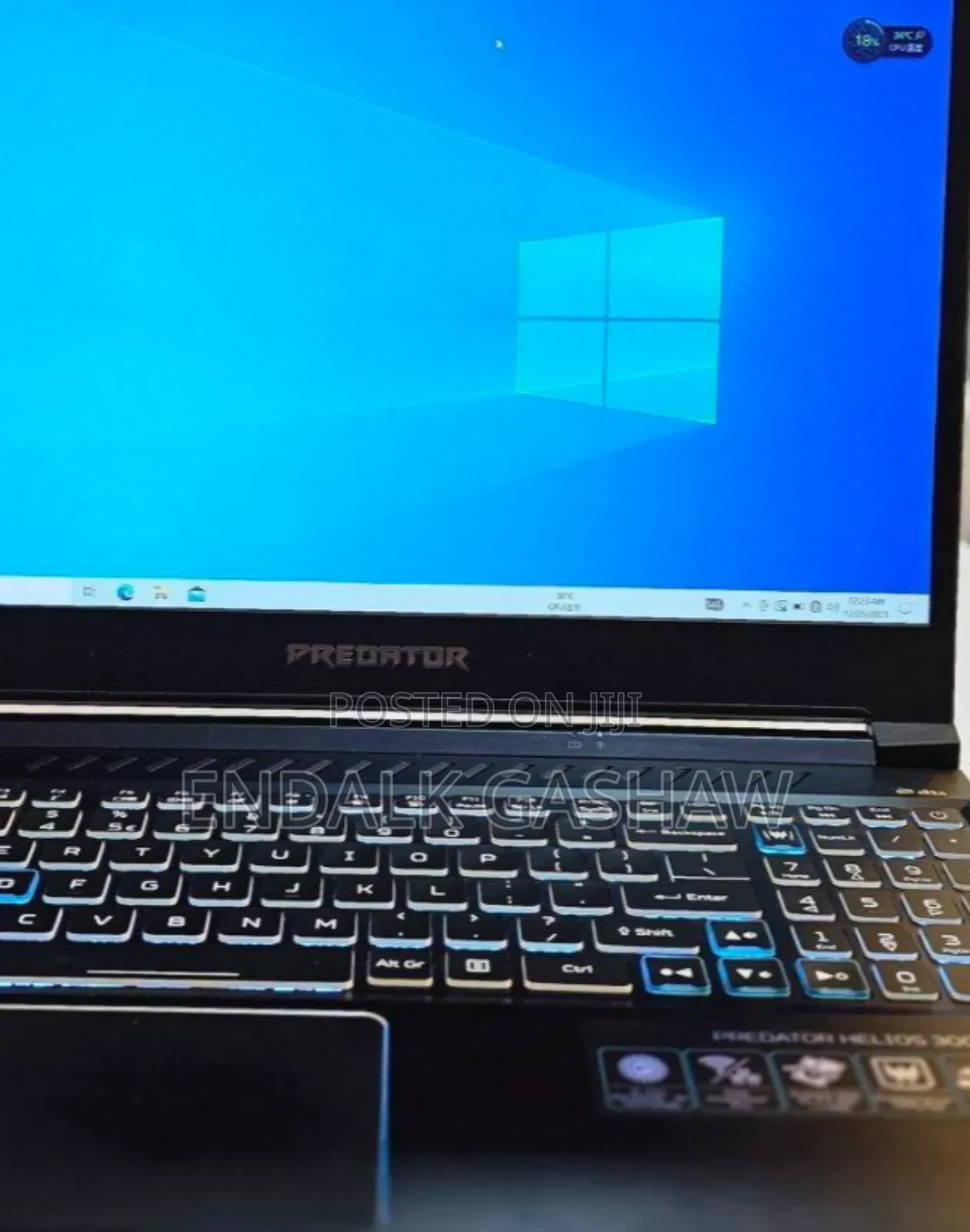 New Laptop Acer Predator Helios 300 16GB Intel Core I7 SSD 1T