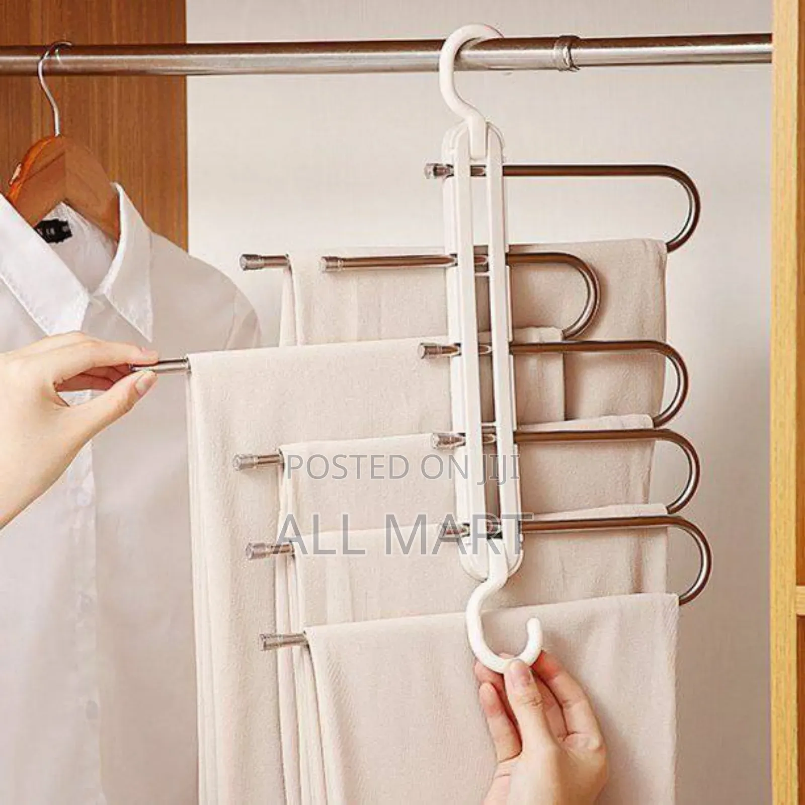 5 in 1 Trouser Hanger የሱሪ ማስቀመጫ