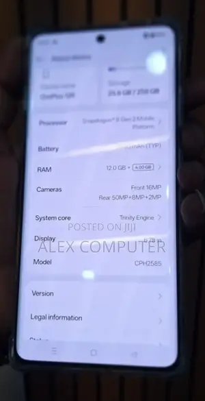 New OnePlus 12R 256 GB
