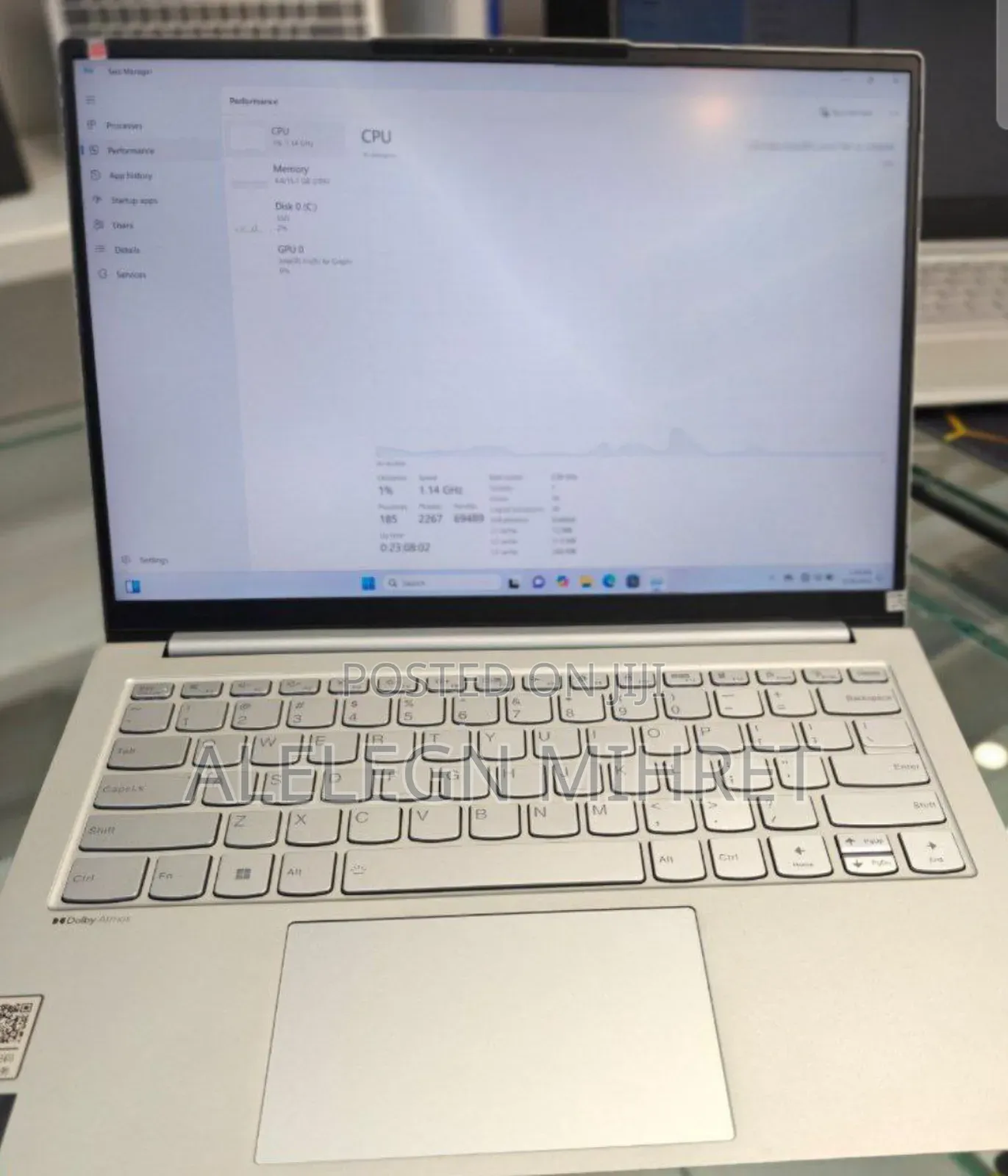 New Laptop Lenovo ThinkPad X1 Carbon 16GB Intel Core I9 SSD 512GB