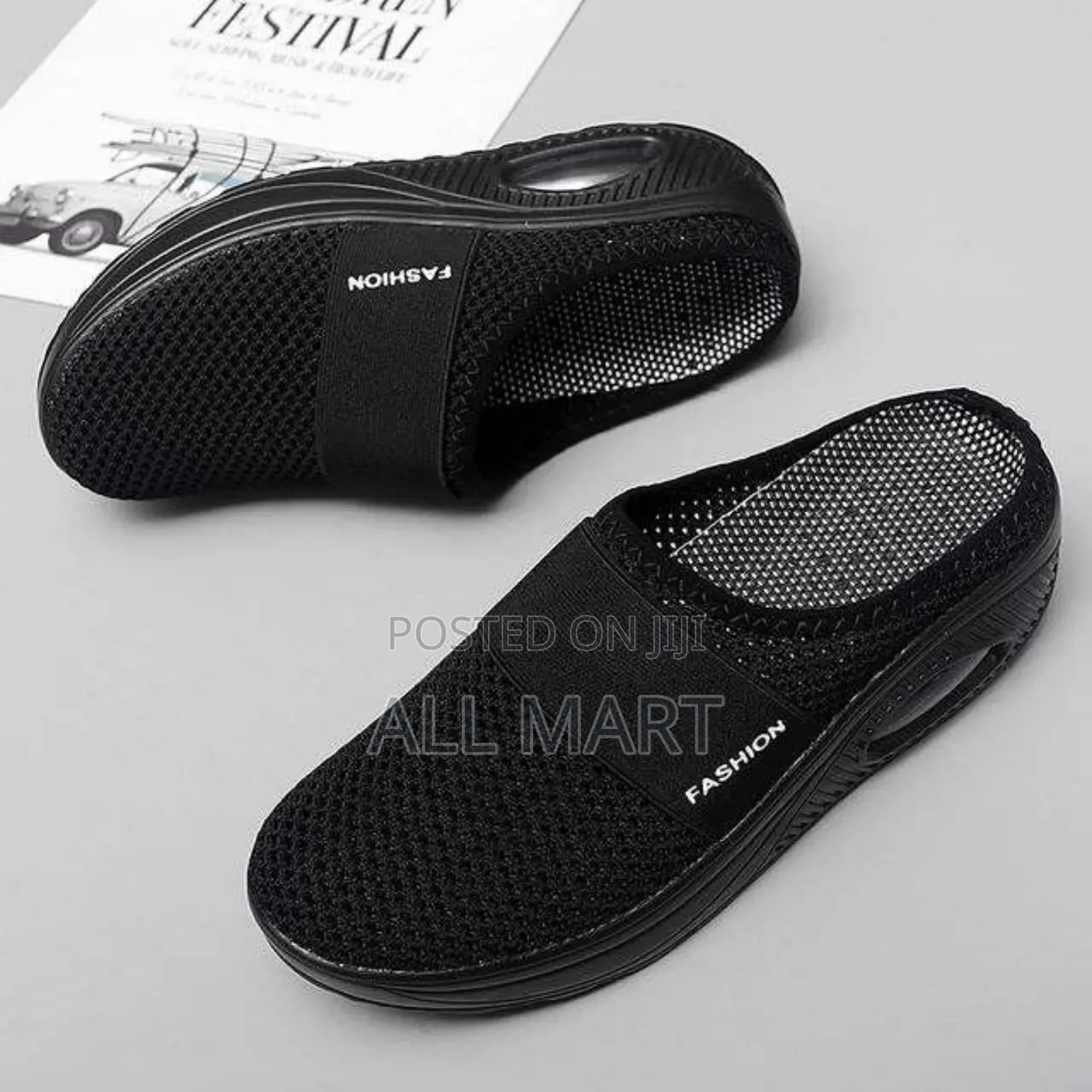 Air Cushion Slip on Walking Shoes