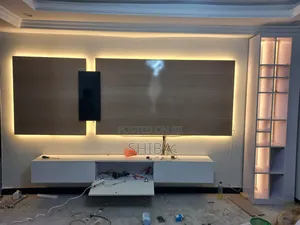 Photo - Tv Stand and Wall Pannel