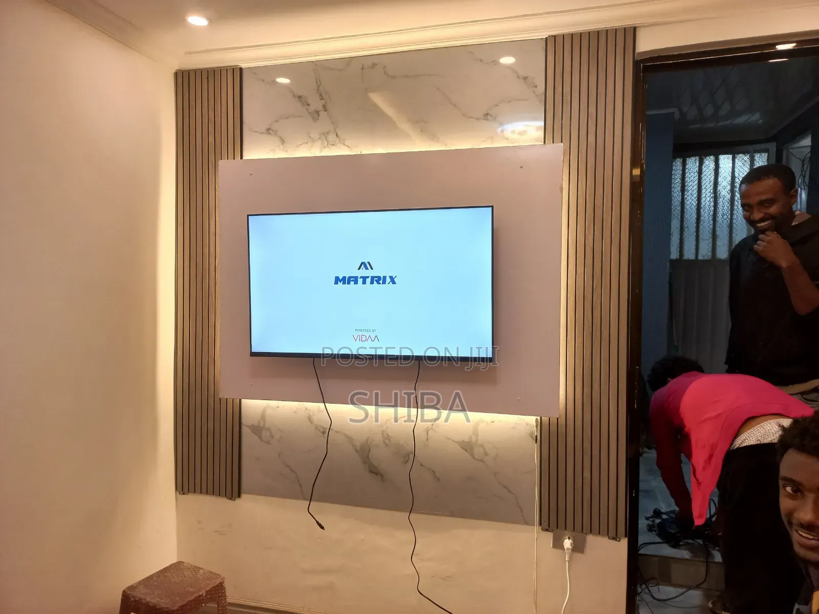 Tv Stand and Wall Pannel