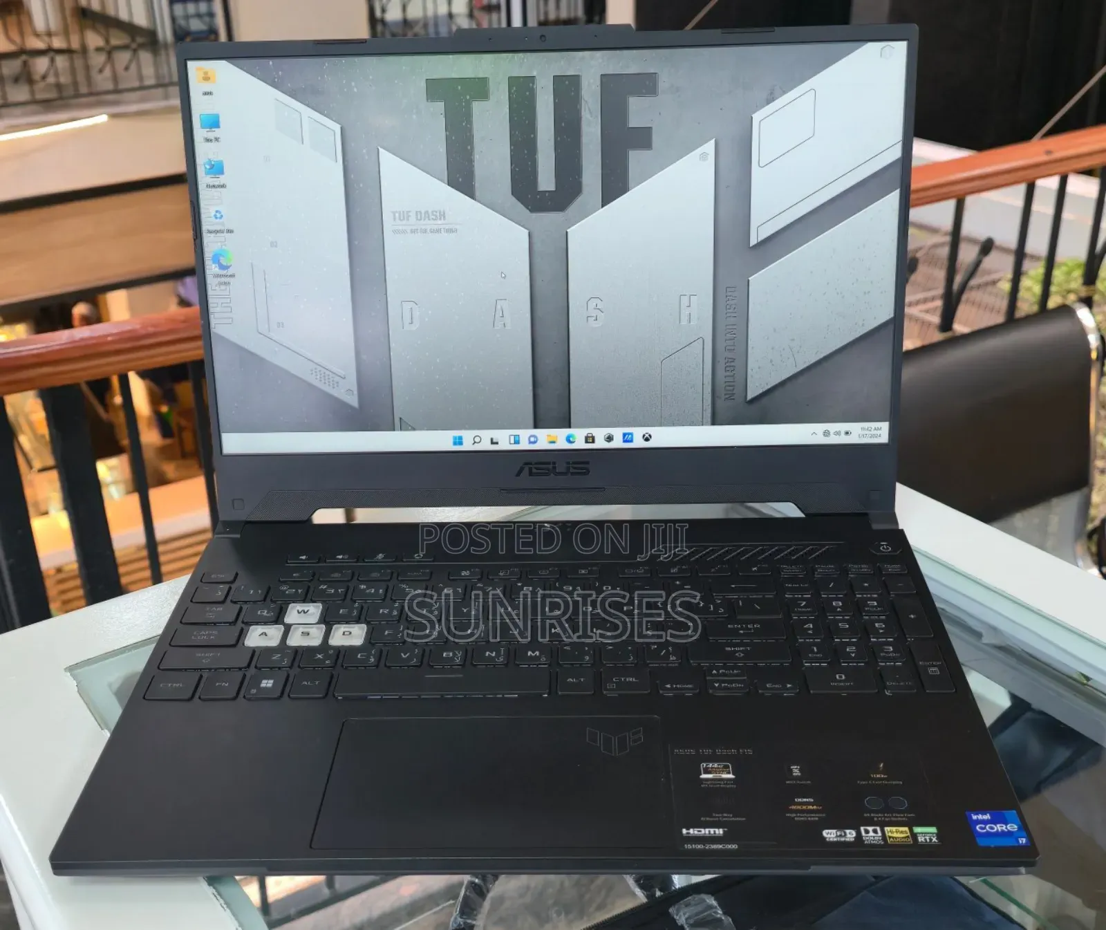 New Laptop Asus TUF Gaming A15 16GB Intel Core I7 SSD 512GB