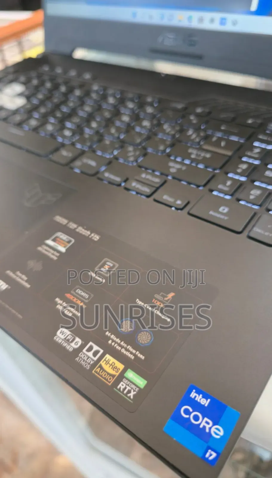 New Laptop Asus TUF Gaming A15 16GB Intel Core I7 SSD 512GB