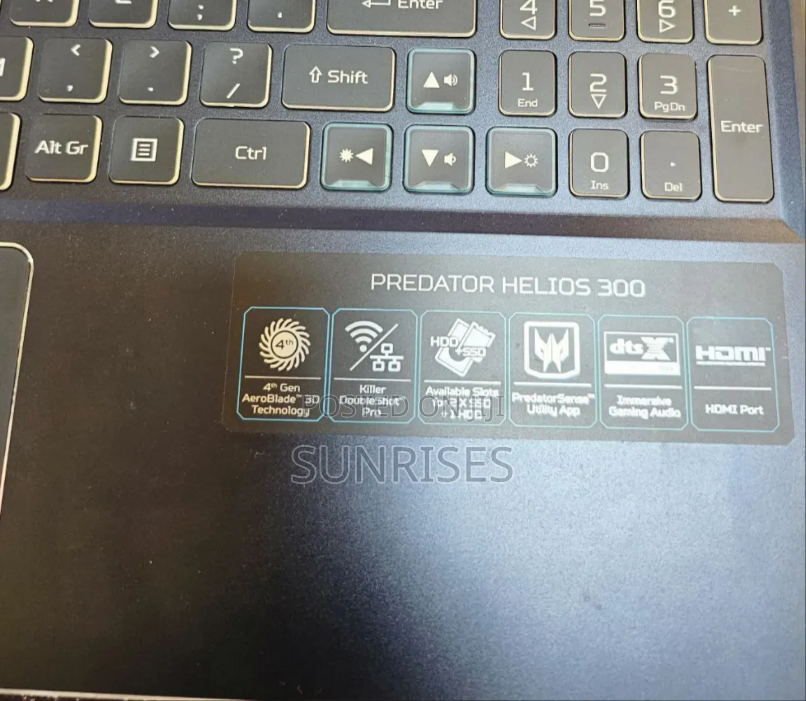 New Laptop Acer Predator Helios 300 16GB Intel Core I7 SSD 512GB