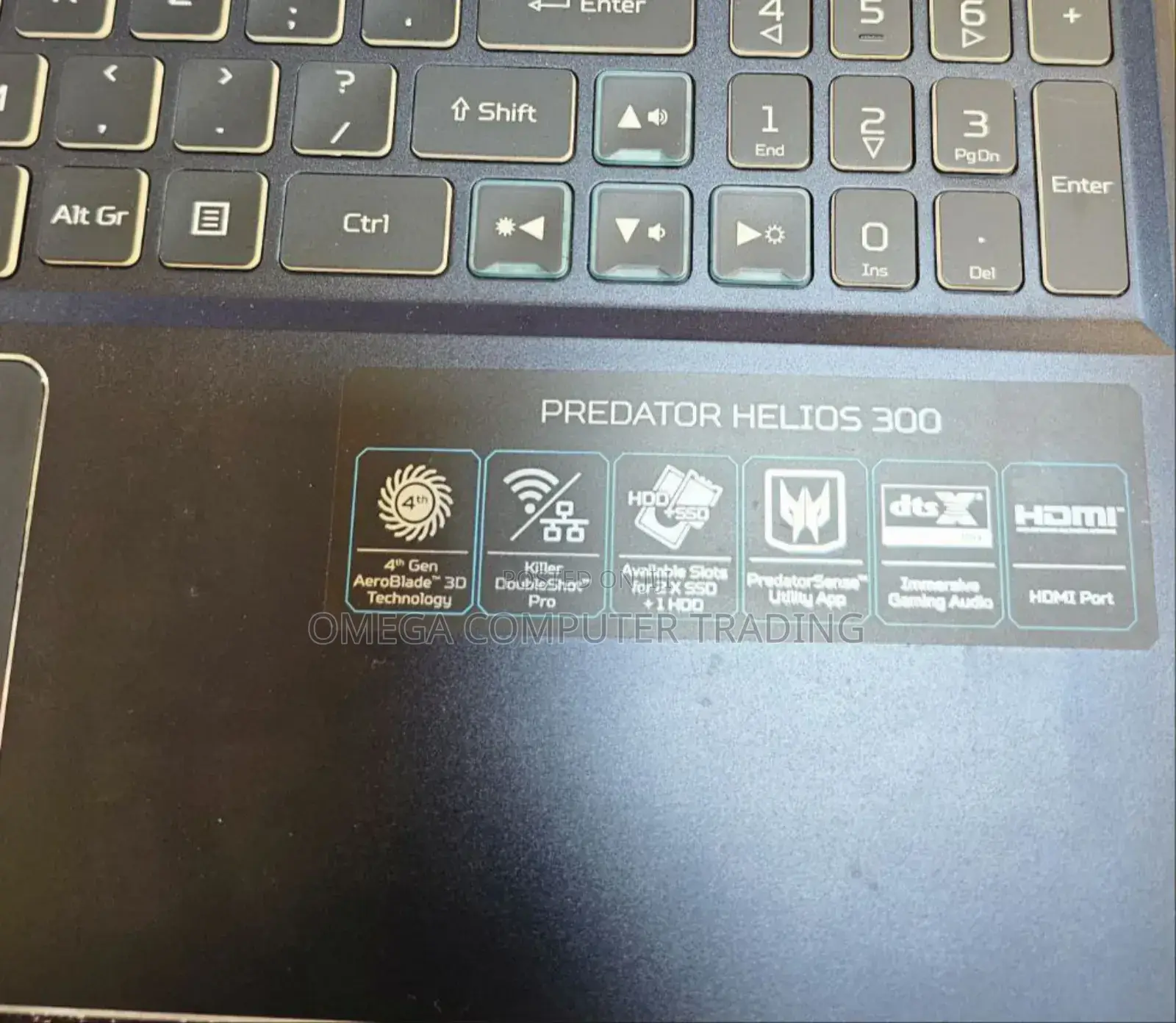 New Laptop Acer Predator Helios 300 16GB Intel Core i7 SSD 512GB