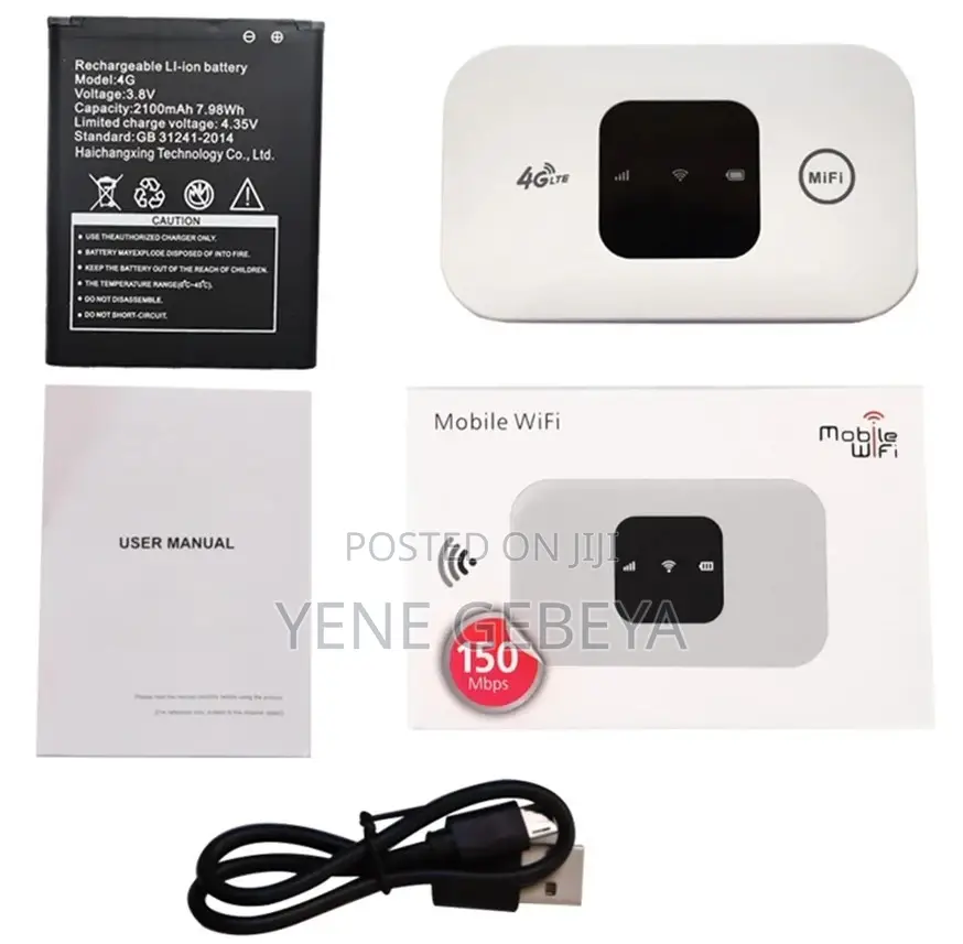 Portable 4g Wifi Router ( Call)
