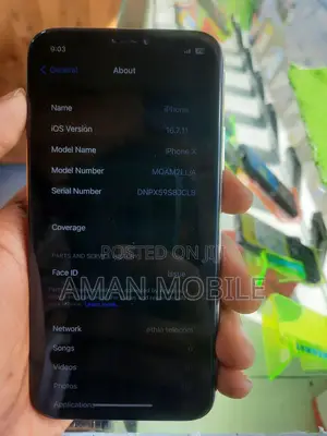 Apple iPhone X 256 GB White