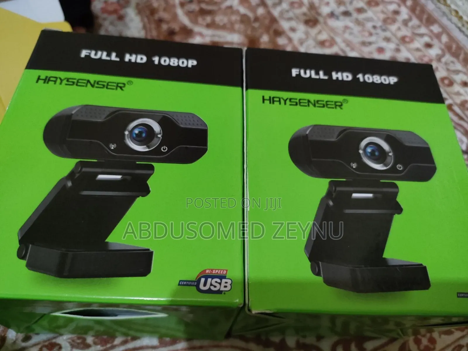 Webcam Full Hd 1080p Video Calling Camera With Mic.