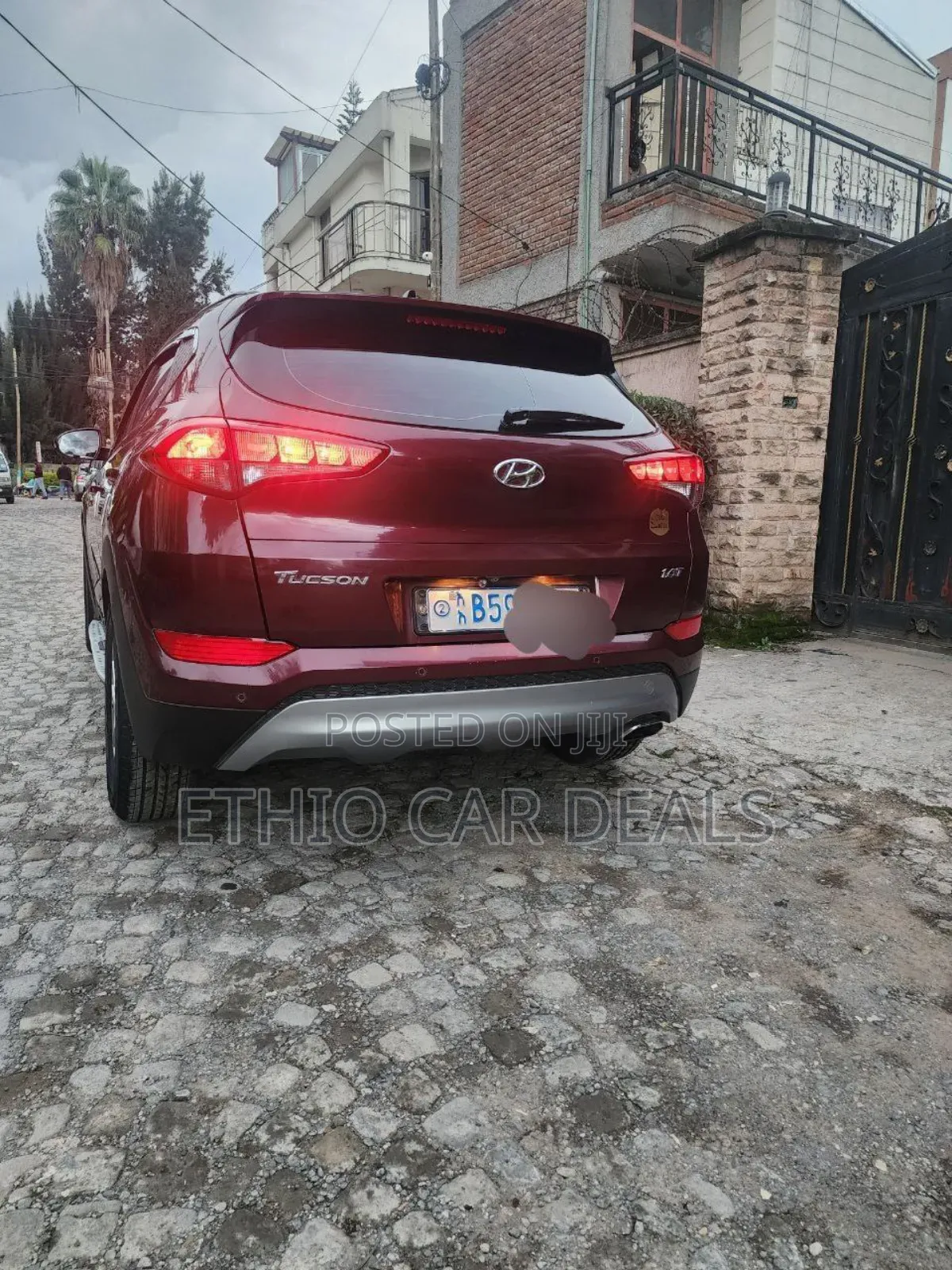 Hyundai Tucson 2017 Red