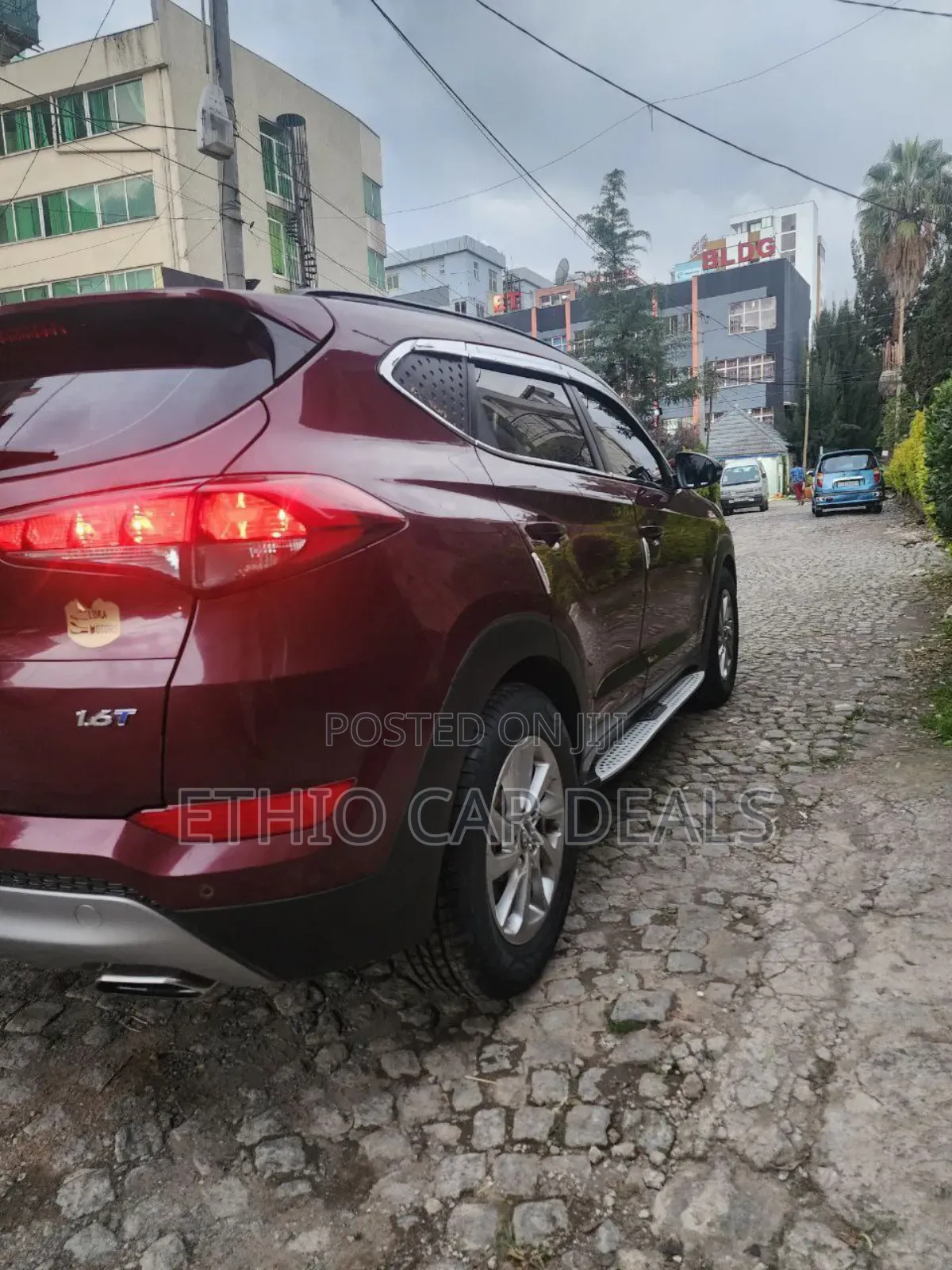 Hyundai Tucson 2017 Red