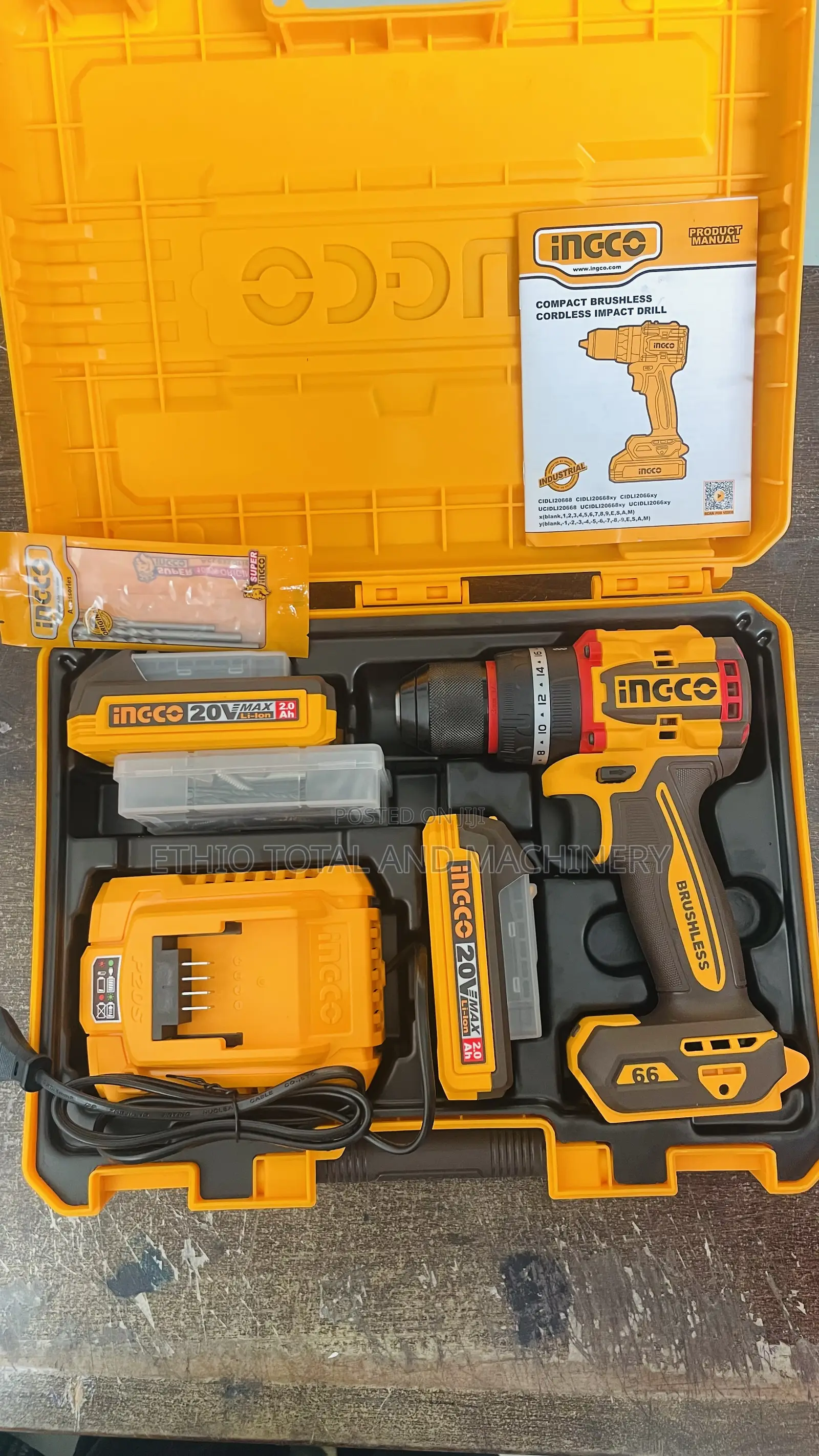 Ingco Rechargeable Drill
