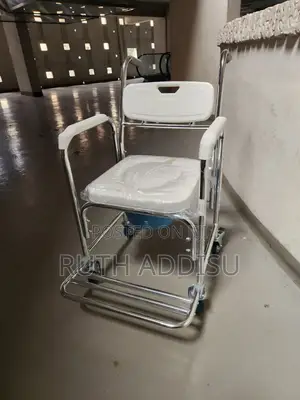 Commode Wheelchair元會wheelchair Toilet腔說with Mini Wheels Commode