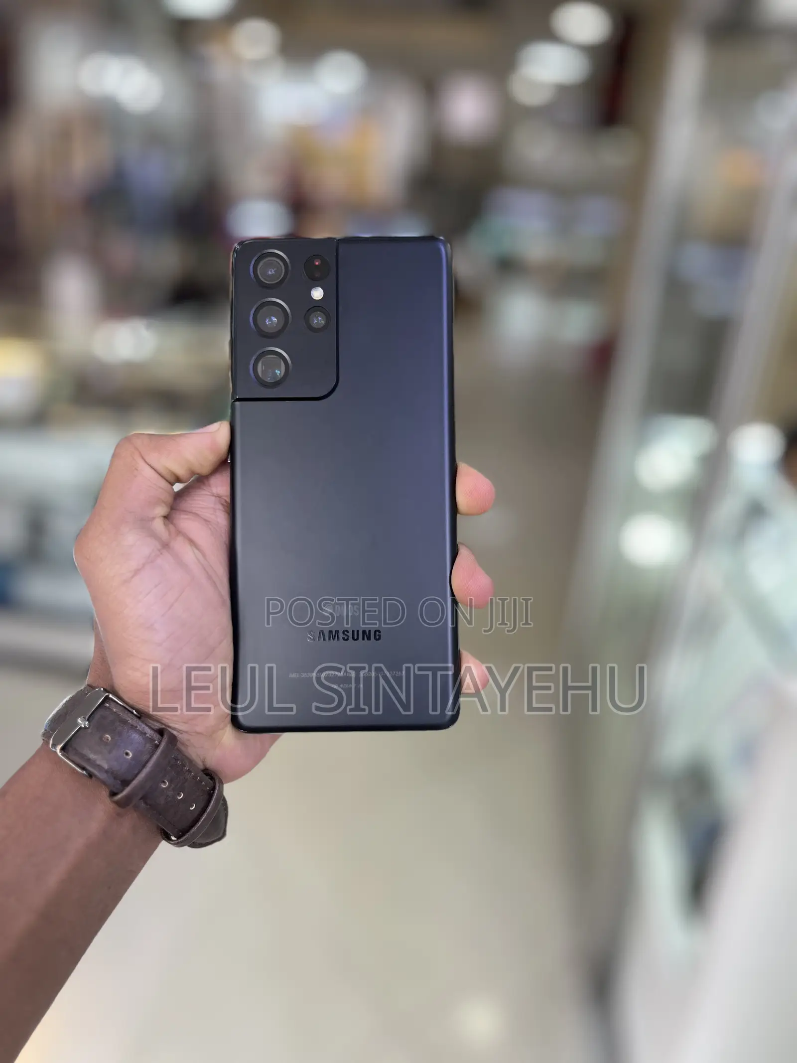 New Samsung Galaxy S21 Ultra 5G 256 GB Black